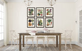 French Vegetable Print Set No. 5