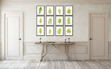 Vintage Ferns Print Set No. 3 - Gallery Wall Art