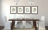 Antique Olive Print Set No. 1